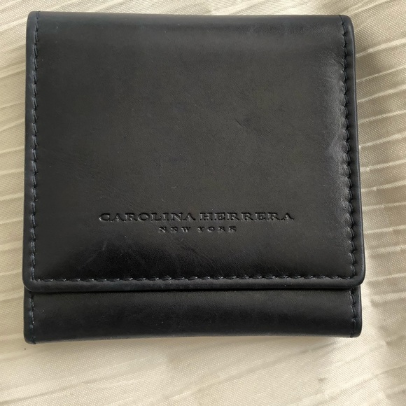 Carolina Herrera Handbags - Carolina Herrera leather coin wallet.